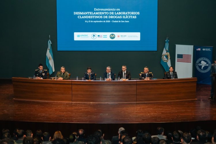 150 efectivos de fuerzas nacionales y provinciales concluyeron capacitación para fortalecer la respuesta ante drogas sintéticas