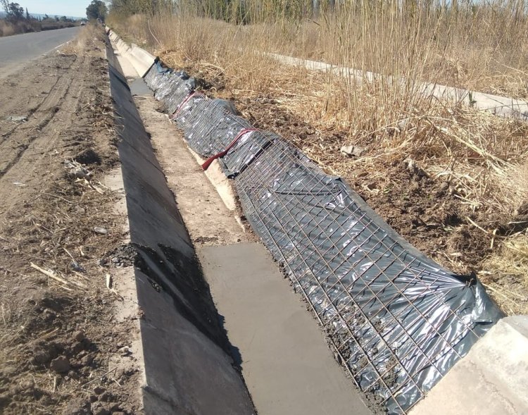 Hidráulica concreta la primera etapa del plan de mejoras de la red de riego