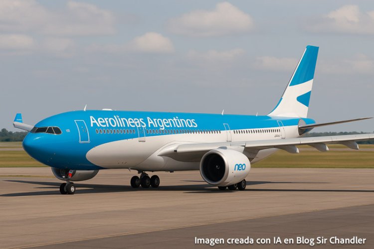 Un avión de Aerolíneas Argentinas tuvo que regresar a Ezeiza por una falla en un motor
