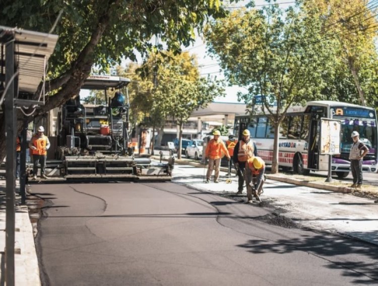 Obras viales en la Ciudad de San Juan: así será el trabajo este lunes