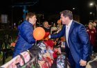 Orrego recorrió la Expo Mamá, con más de 150 artesanos y emprendedores sanjuaninos