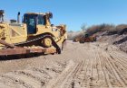 Avanzan los trabajos sobre el río Yakin en el departamento Albardón