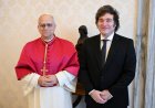El mensaje de Milei para el Papa León: "Desde nuestro país nos unimos en oración por su salud"