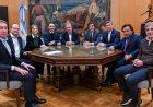 Diego Santilli encabeza dos cumbres claves con gobernadores en días decisivos en el Congreso