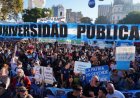 La movilización en defensa de la universidad pública generó incidentes