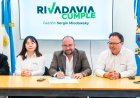Rivadavia firmó un convenio con LiuGong para capacitar a su personal en el uso de maquinaria vial