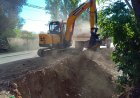 Realizan obras de mitigación en Pocito y Santa Lucía