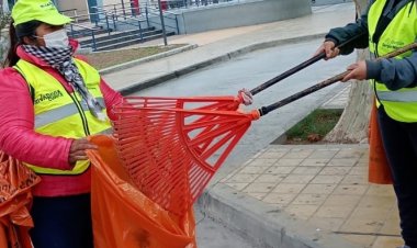 Rivadavia no se detiene: los servicios municipales trabajaron durante el fin de semana y continúan este lunes