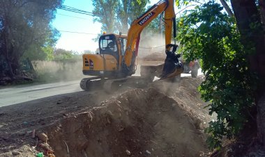 Realizan obras de mitigación en Pocito y Santa Lucía