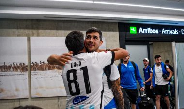 Los subcampeones del mundo llegaron a San Juan