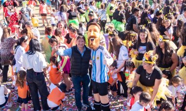 Santa Lucía celebró la tradicional Bicicleteada de los CDI junto a las familias