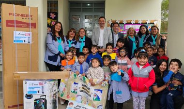La Caja de Acción Social fortalece el equipamiento a Jardines de Infantes a través de las Cruzadas Solidarias