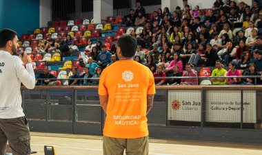 IRONMAN en San Juan: capacitan en RCP y primeros auxilios a 900 voluntarios
