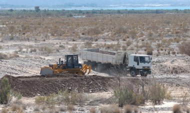 Avanza la obra para mejorar la circulación del agua en el Río San Juan