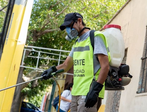 La Ciudad continúa con el cronograma de desinsectación y desratización