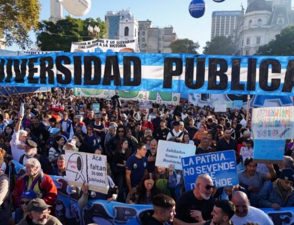 La movilización en defensa de la universidad pública generó incidentes