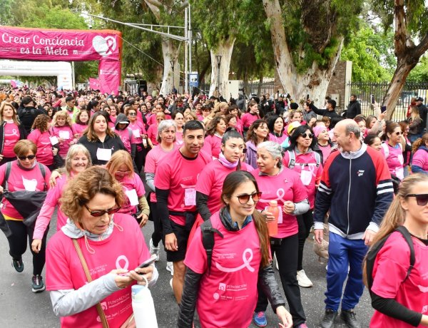 Más de 10.000 personas participaron de la Maratón de Concientización sobre el Cáncer de Mama