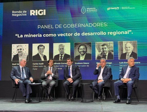 Orrego participó en Rosario de las Rondas de Negocios del RIGI