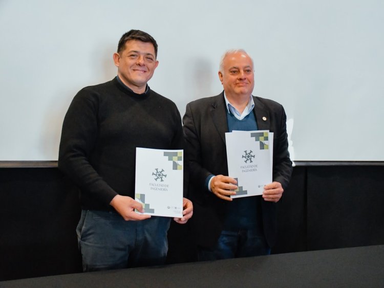 El Intendente Matías Espejo firmó acta acuerdo con la Facultad de Ingeniería de la UNSJ para ampliar oportunidades de formación en Jáchal