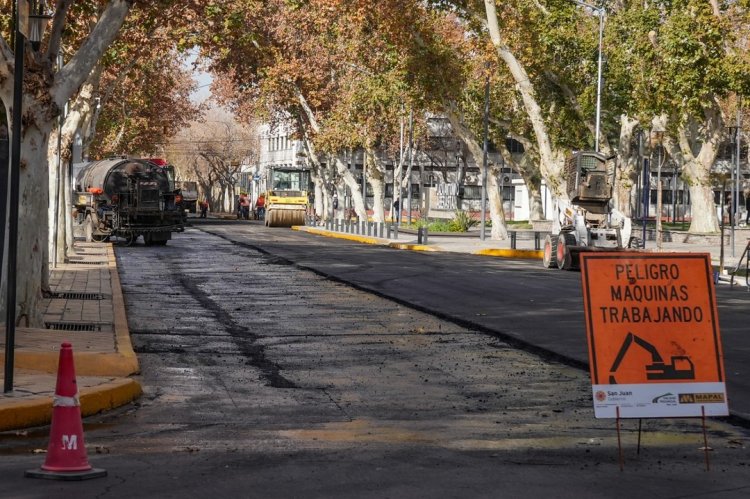 El Plan 50 cuadras registra un 81 por ciento de avance