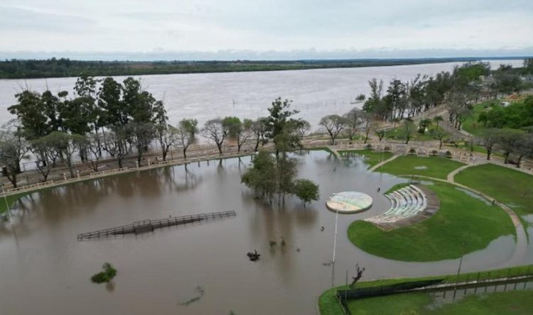 El Niño preocupa en Concordia: el río Uruguay llegó a 11,50 metros y esperan otra crecida