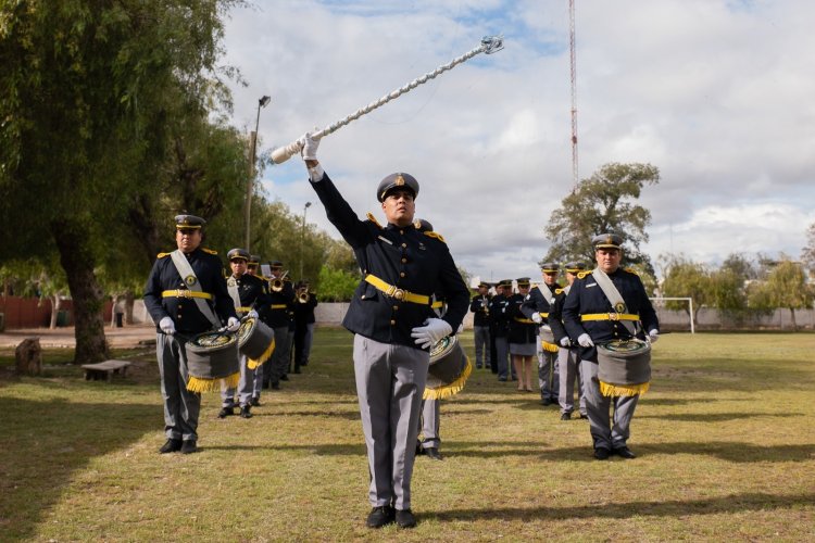 La banda de Música del Servicio Penitenciario celebró su primer aniversario con nuevos instrumentos y espacio propio