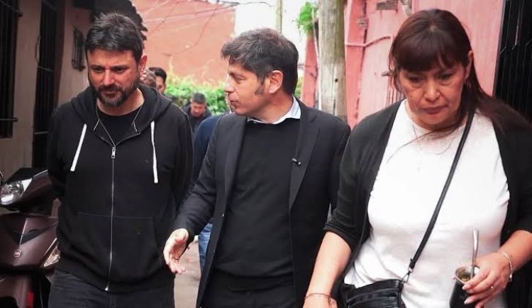 Kicillof se mostró con Grabois y recorrieron La Cava con la mira en 2027