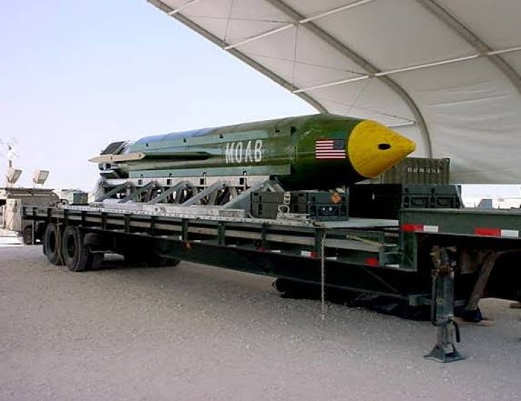 Estados Unidos planea usar en Irán la "madre de todas las bombas"