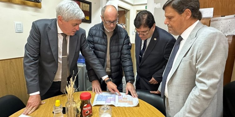 La Corte de Justicia recorrió las obras de optimización edilicia en el edificio de Flagrancia