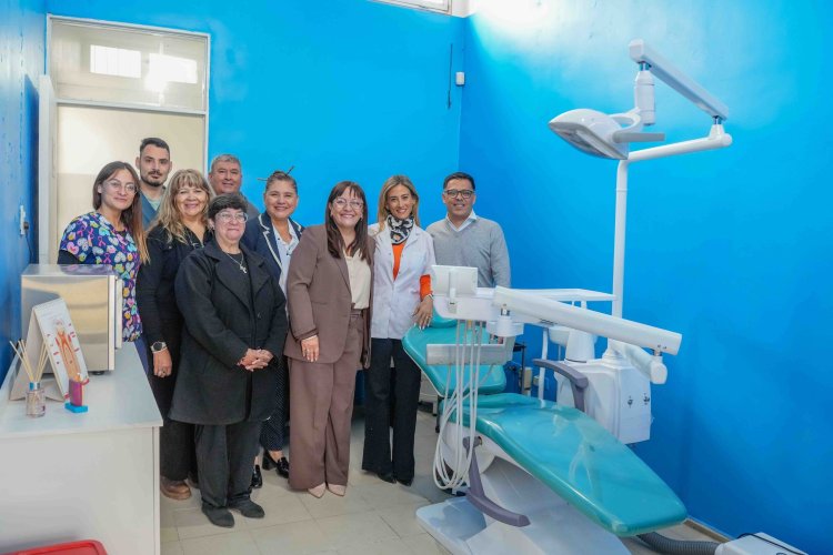 Chimbas puso en funcionamiento el consultorio odontológico del CIC de Barrio Los Andes con nuevo equipamiento