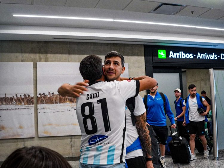 Los subcampeones del mundo llegaron a San Juan