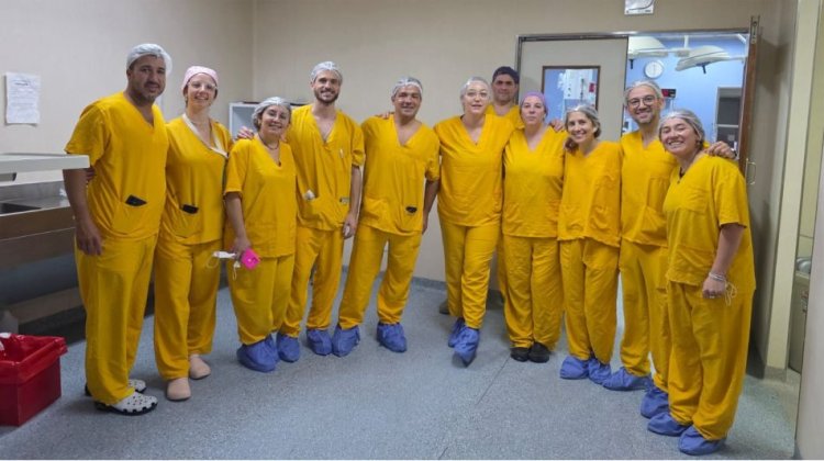 Realizaron una cirugía láser intrafetal inédita en el Hospital Rawson