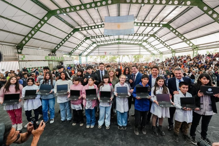 Más de 18.400 computadoras ya fueron entregadas a estudiantes en lo que va de 2026