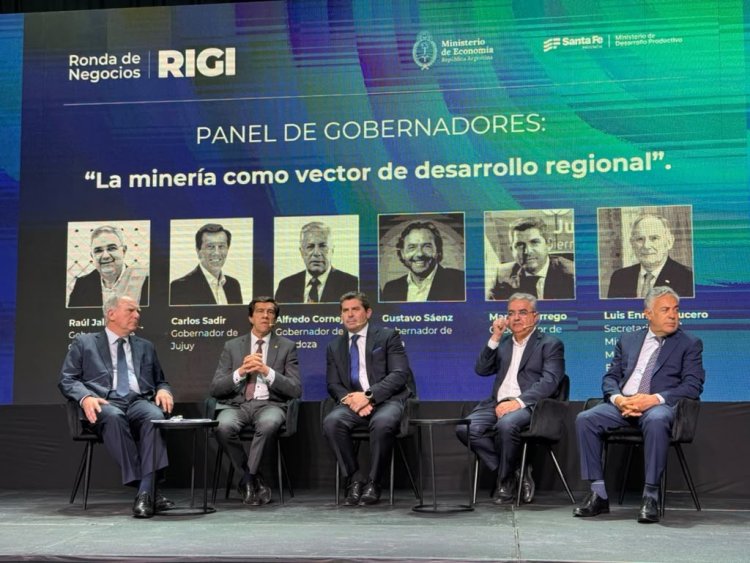 Orrego participó en Rosario de las Rondas de Negocios del RIGI